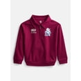 thumbnail image 1 of Wonder Nation Toddler Boys' Quarter Zip Sweater with Long Sleeves, Sizes 18M-5T, 1 of 4