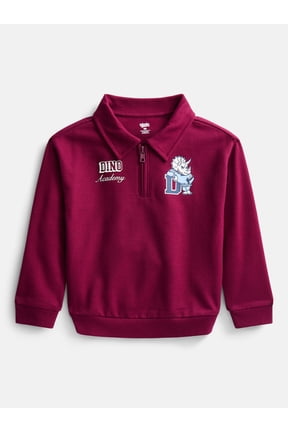Toddler Boys' Quarter Zip Sweater with Long Sleeves, Sizes 18M-5T