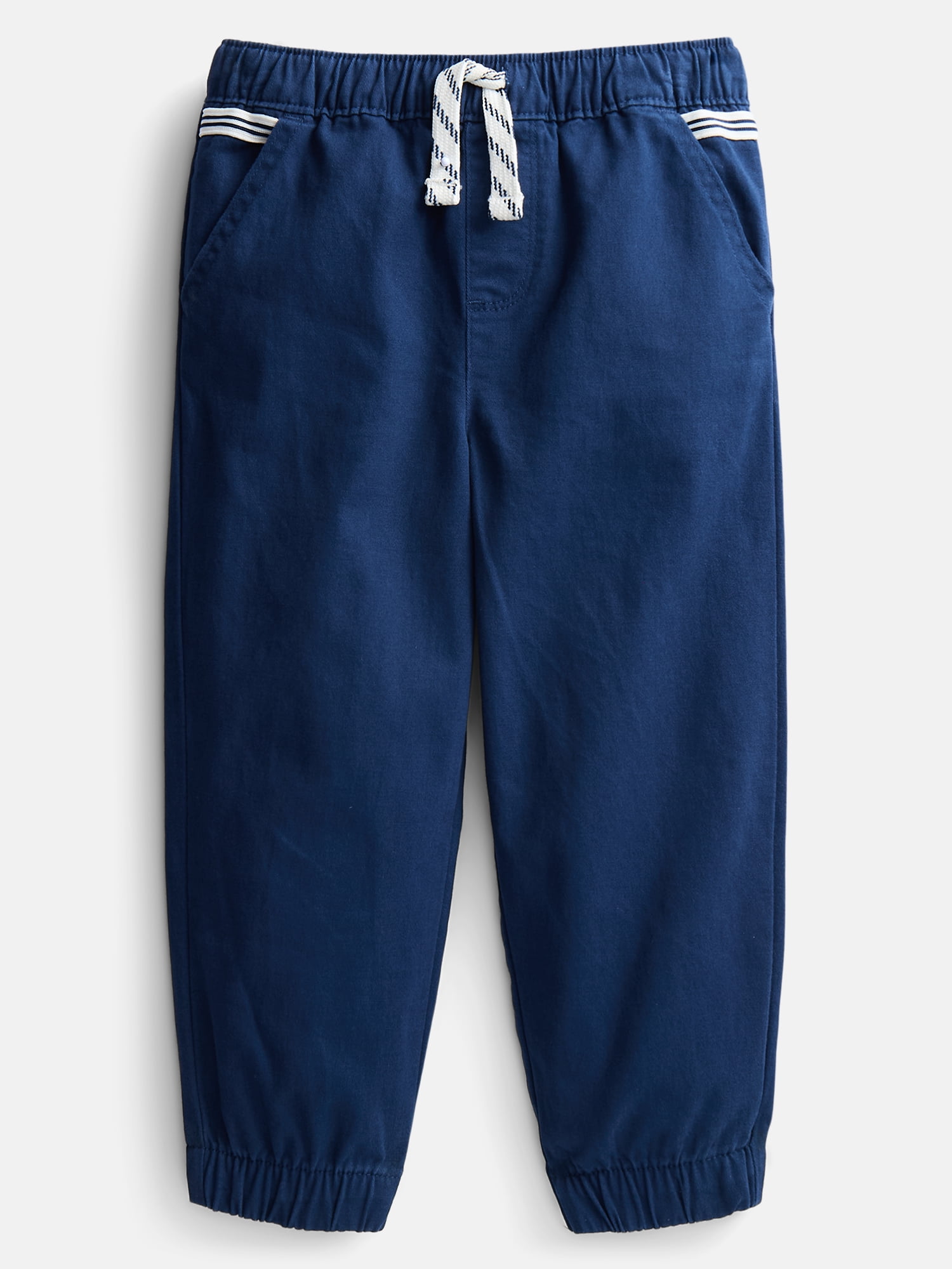 Wonder Nation Toddler Boys Woven Cotton Joggers, Sizes 18M-5T