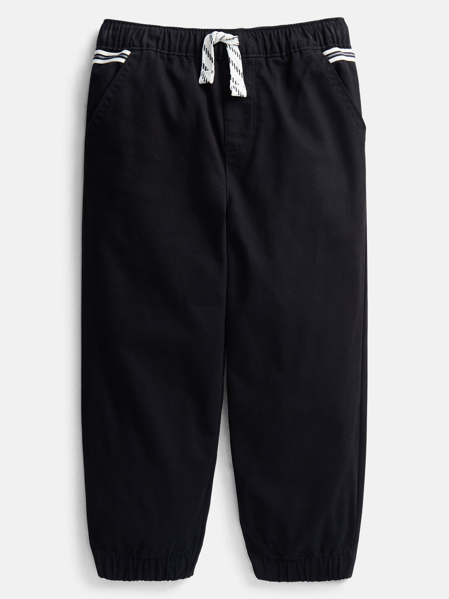 Wonder Nation Toddler Boys Woven Cotton Joggers, Sizes 18M-5T