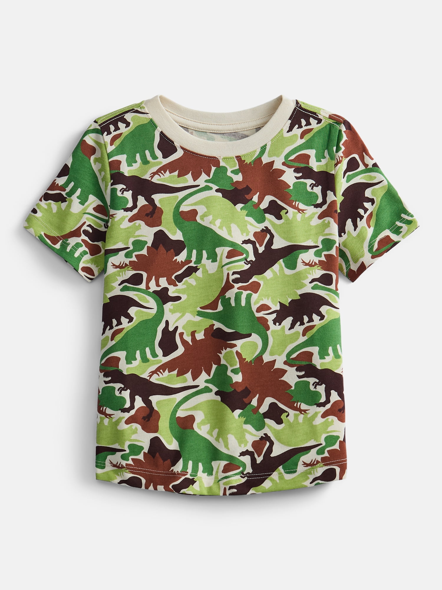 Wonder Nation Toddler Boys Printed Tee with Short Sleeves, Sizes 18M-5T