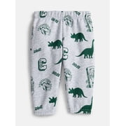 Wonder Nation Baby & Toddler Fleece Jogger Pants, Sizes 6M-5T