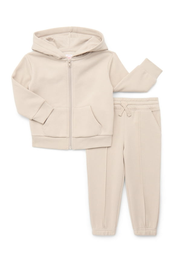 Toddler Boys Hoodie and Pants Fleece Set, 2-Piece, Sizes 12M-5T