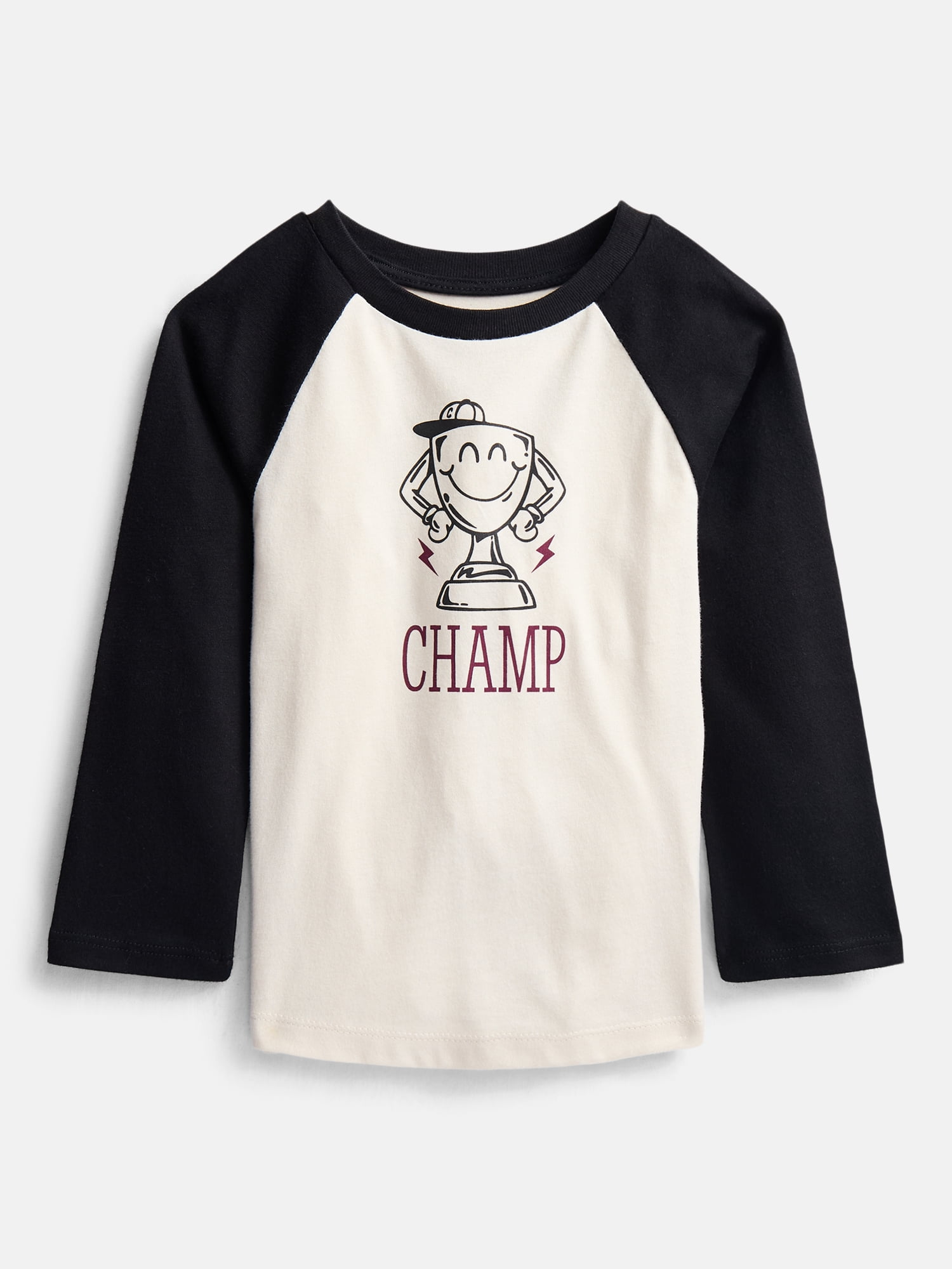 Wonder Nation Toddler Boys Raglan T-Shirt with Long Sleeves, Sizes 0T-5T