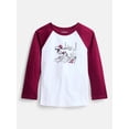 thumbnail image 1 of Wonder Nation Toddler Boys Raglan T-Shirt with Long Sleeves, Sizes 0T-5T, 1 of 3