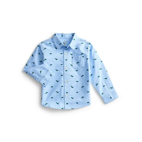 Toddler Boys Woven Shirt, Sizes 12M-5T