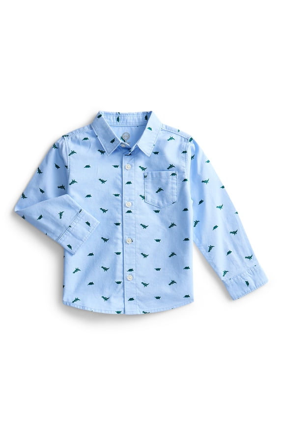 Toddler Boys Woven Shirt, Sizes 12M-5T