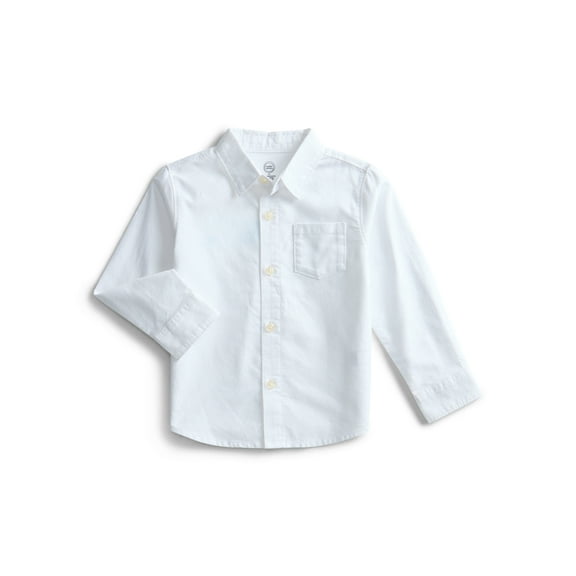 Wonder Nation Toddler Boys Woven Shirt, Sizes 12M-5T