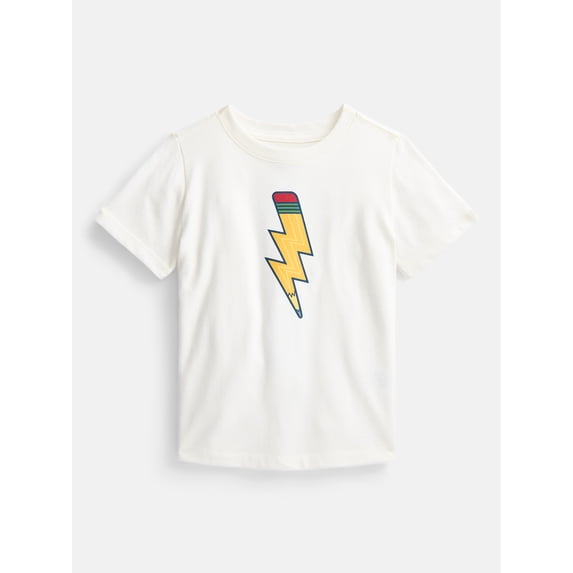 Wonder Nation Toddler Boys Graphic Tee with Short Sleeves, Sizes 18M-5T