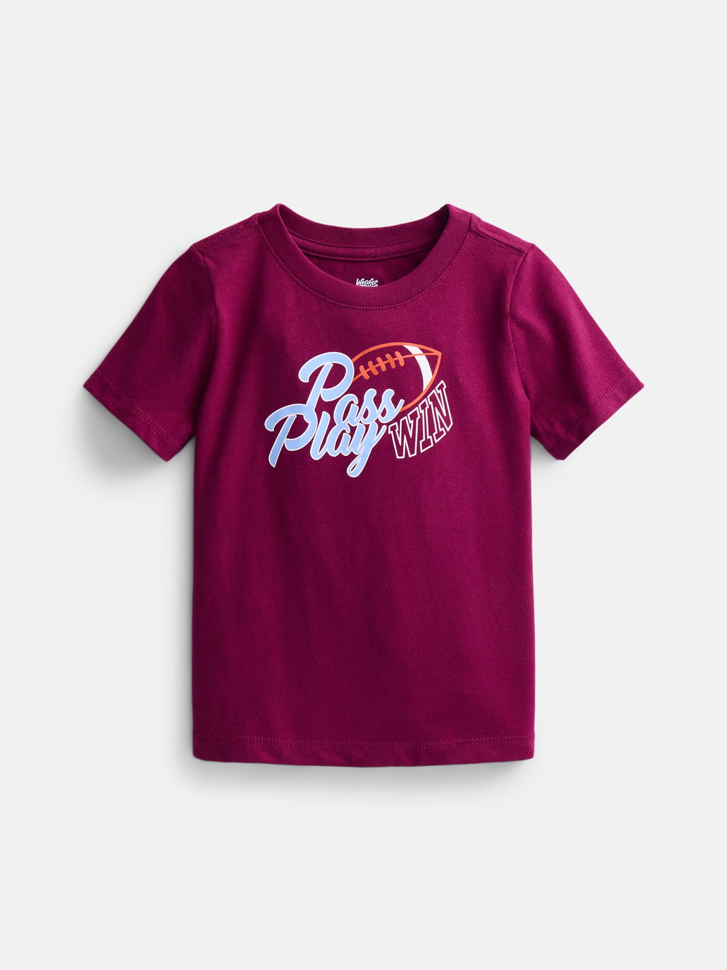 Wonder Nation Toddler Boys Graphic Tee with Short Sleeves, Sizes 18M-5T