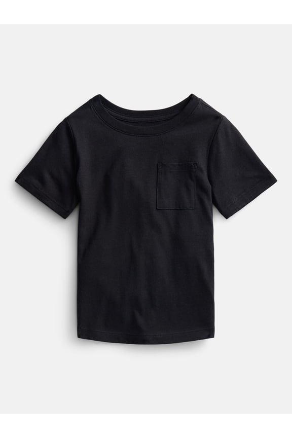 Toddler Boys' Pocket Tee with Short Sleeves, Sizes 0M-5T