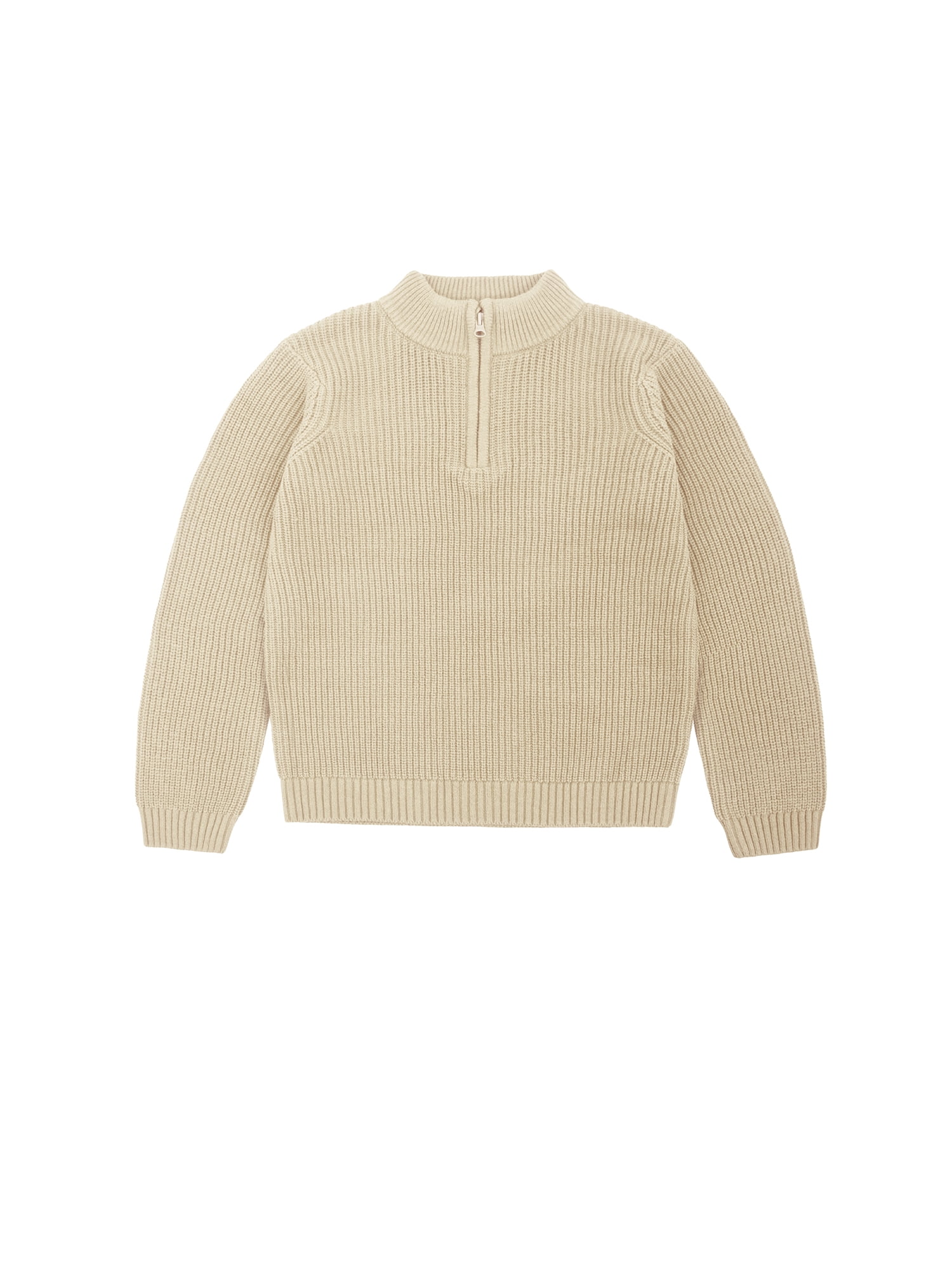 Wonder Nation Toddler Boys Quarter Zip Sweater, Sizes 12M-5T