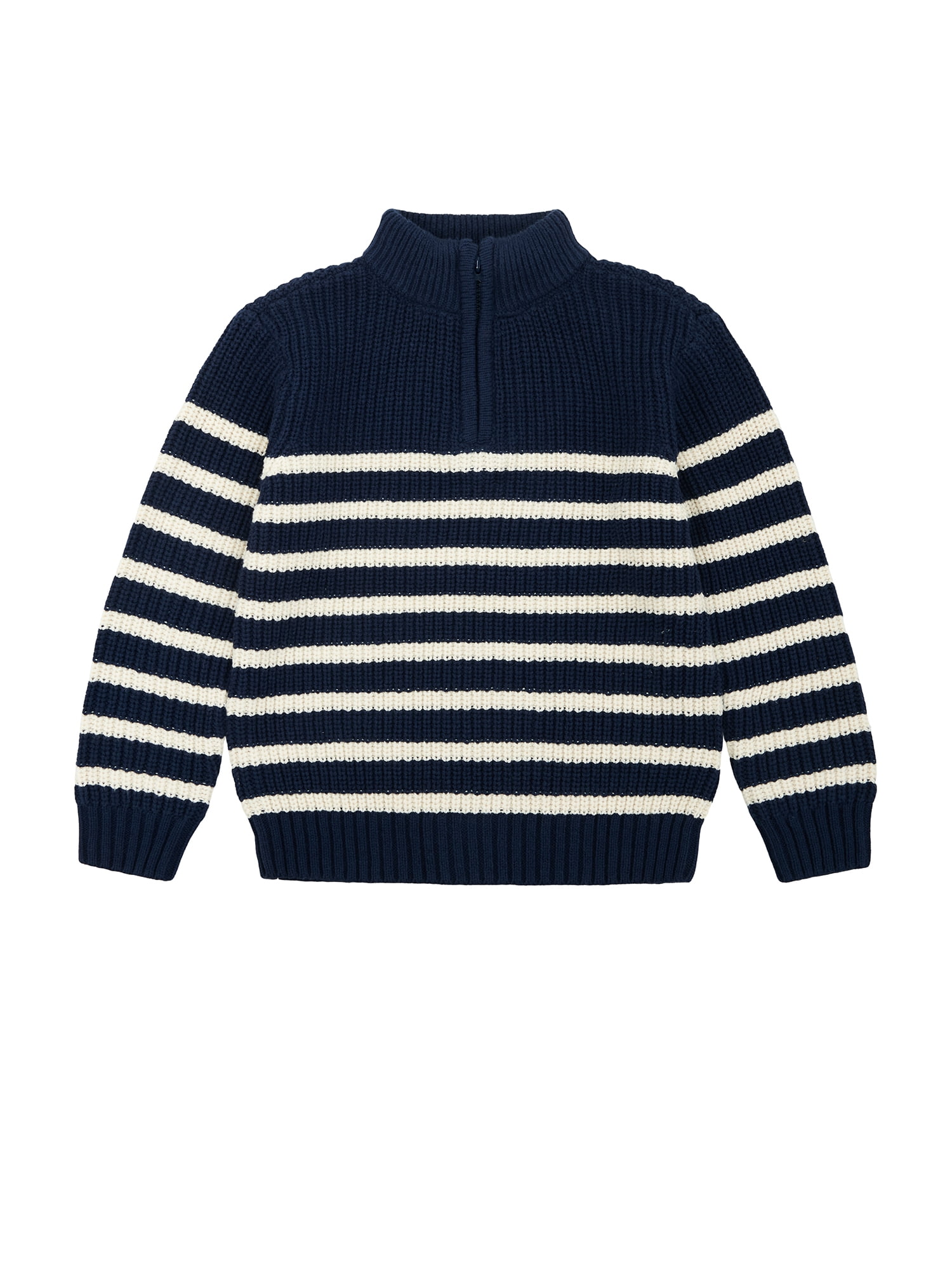 Wonder Nation Toddler Boy Zip Mock Neck Sweater, Sizes 12M-5T, 60