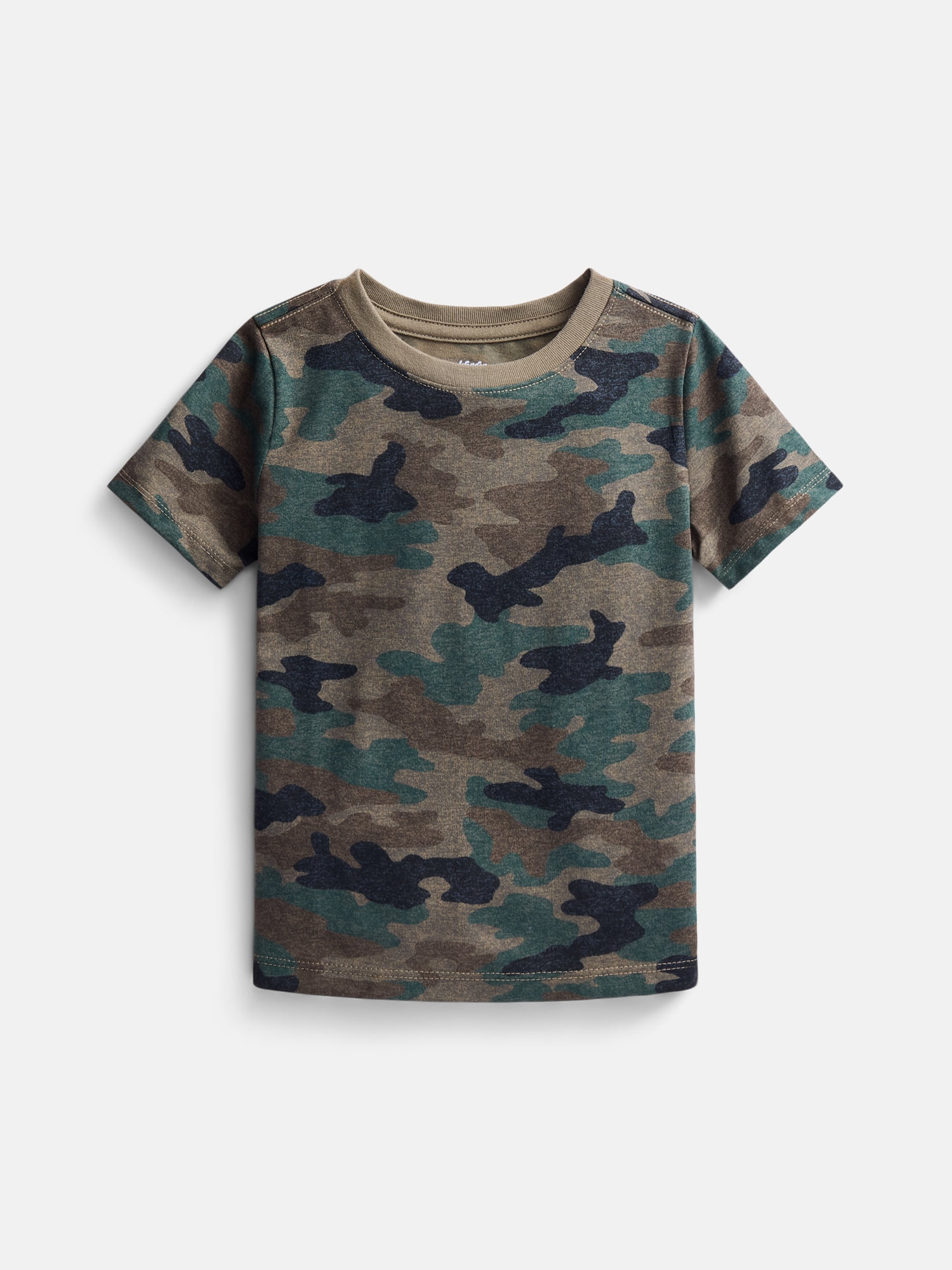 Wonder Nation Toddler Boys Printed Tee with Short Sleeves, Sizes 18M-5T