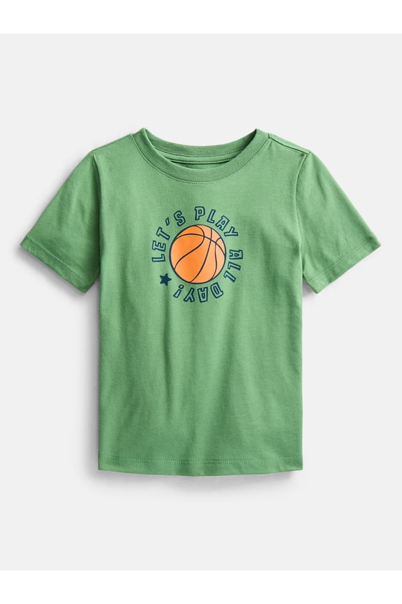 Toddler Boys Graphic Tee with Short Sleeves, Sizes 18M-5T