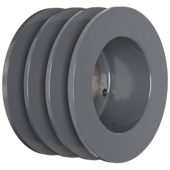 TB Woods 563B Classical V-Belt Sheave, B Belt Section, 3 Grooves, SD Bushing required, Cast Iron, 5.95" OD CA2
