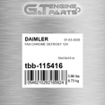 thumbnail image 1 of TBB 115416 FAN CHROME DEFROST 12V fits DAIMLER (New OEM), 1 of 1