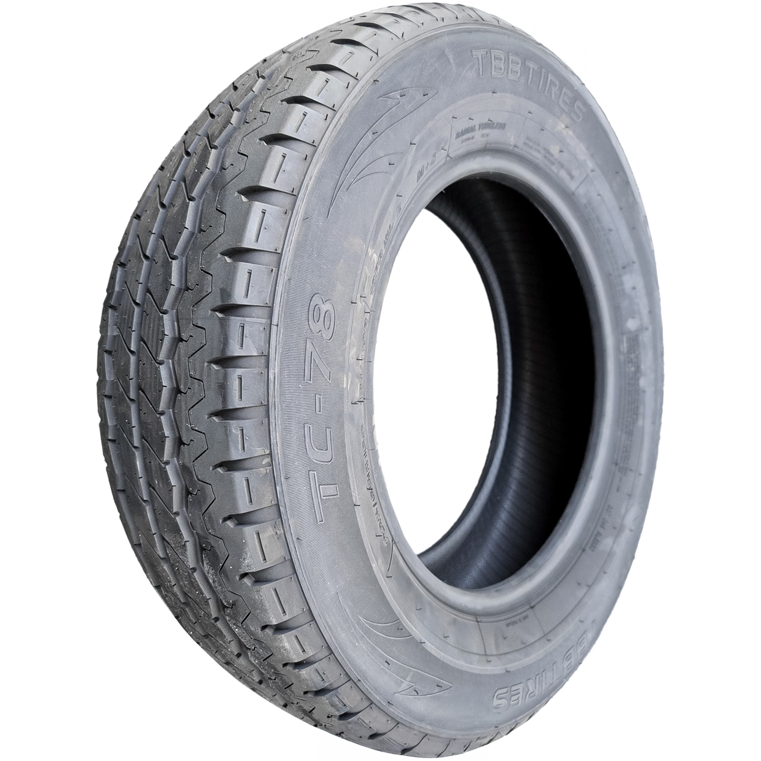 TBB TC-78 195/75R16 107/105R C 6 Ply Van Commercial Tire