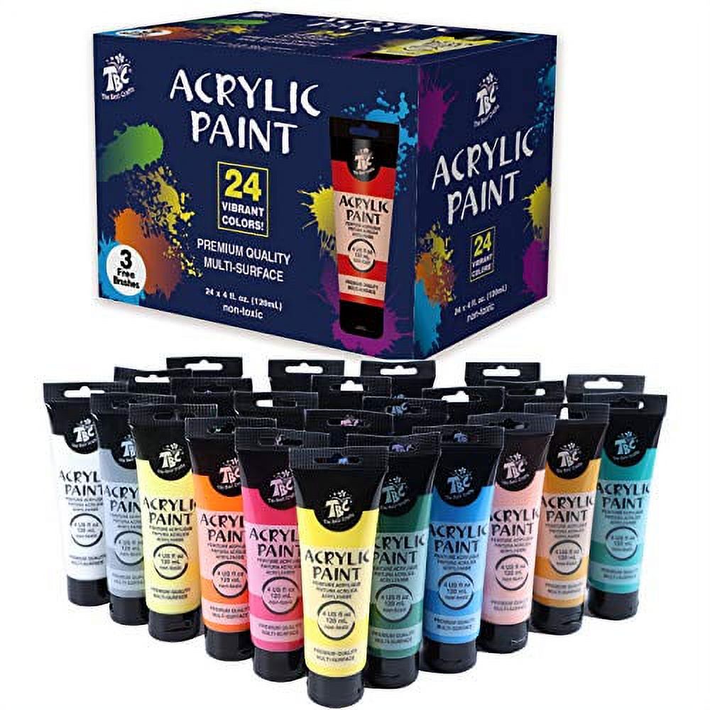 Arteza Outdoor Acrylic Paint Wood Slices Art Supply Review