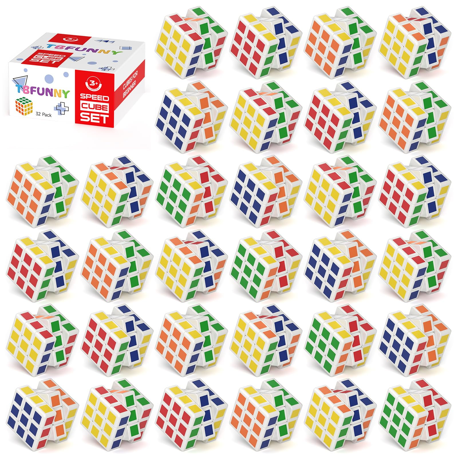 Mini Cube Puzzle Party Favors For Kids, Libay 20 Pack Magic Cube Party