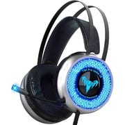 TBI Pro V8 IMBA Gaming Headset, Comfy Earmuffs, LED, Adjustable, Mute and Volume Control
