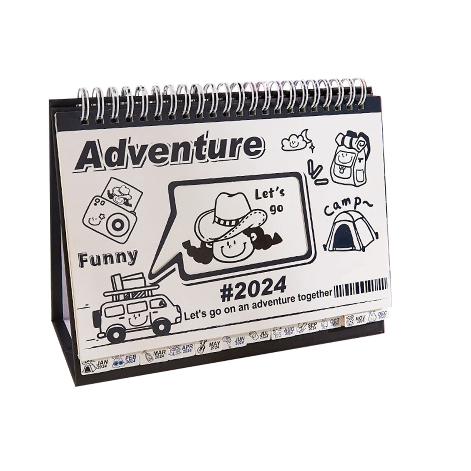 TBKOMH 2024 Calendar 12 Month Planner,Advent Calendars,2024 Vintage