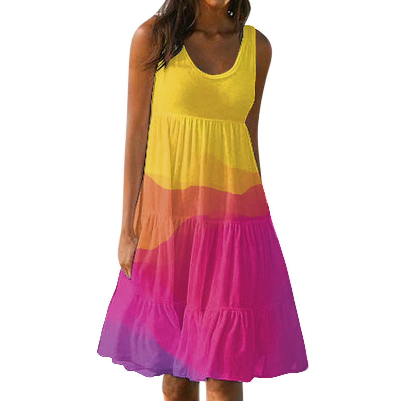 TBKOMH Women's Summer Casual Dress, 2023 Summer Prom Dresses