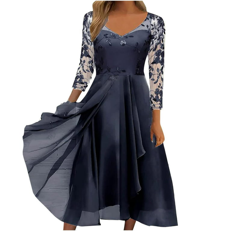TBKOMH Womens Summer Dresses for 2023, 2023 Spring and Summer Casual Party  Beach Maxi Dresses Party Dress for Women Shein Dresses for Women Formal  Dresses for Women Evening Party 