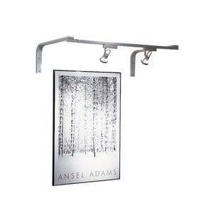 TBKT-BK-WAC Lighting-Accessory - 24 Inch Track Bracket Wall Extend-Black Finish