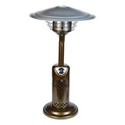 Living Accents 10000 BTU Propane Steel Tabletop Patio Heater 75 sq ft