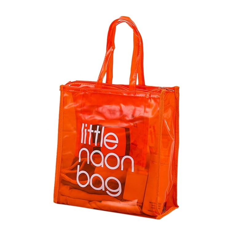 PVC Waterproof Beach Bag Transparent Handbag