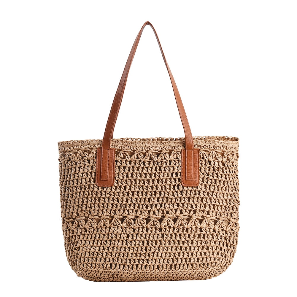 TBOLINE Summer Straw Shoulder Bags Women Boho Seaside Beach Female