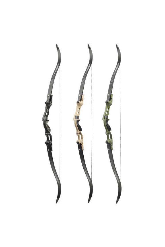 62" ILF Traditional Hunting Recurve Bow 25-60 lbs @19H