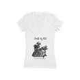 thumbnail image 1 of TBR Gothic Short Sleeve Deep V-Neck Tee, 1 of 2