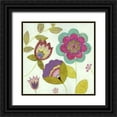 thumbnail image 1 of TBS 26x26 Black Ornate Wood Framed with Double Matting Museum Art Print Titled - Tribeca 3, 1 of 4