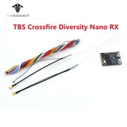 TBS BlackSheep Crossfire Diversity Nano RX - Long Range FPV Receiver 8CH CRSF 915/868Mhz PWM RC System