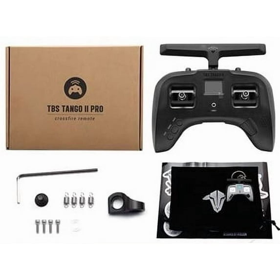 TBS Tango 2 Pro V4 Built-in Crossfire RC FPV Racing Drone Controller, Full-Sized Hall Sensors
