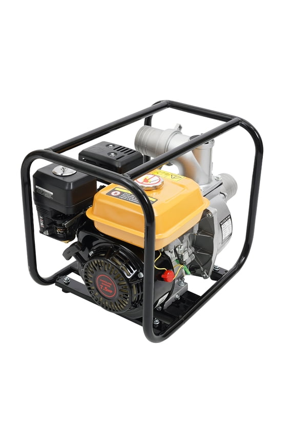 7.5HP 3 Inch Gas Powered Semi-Trash Water Pump High Pressure Garden Irrigation Pump Water Transfer Pump