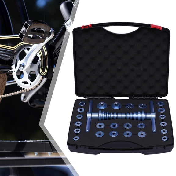 TBVECHI Bicycle Bearing Press Set Installer Tool Kit Set Turning Point for Wheels Hub Bearing Press-in Tool