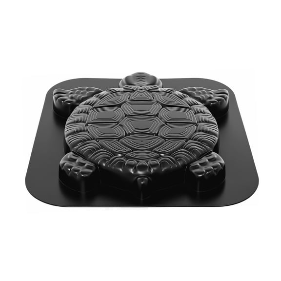 TBVECHI DIY Turtle Concrete Plaster Mold Stepping Stone Cement Mould Tortoise Garden Paths Paving Mold