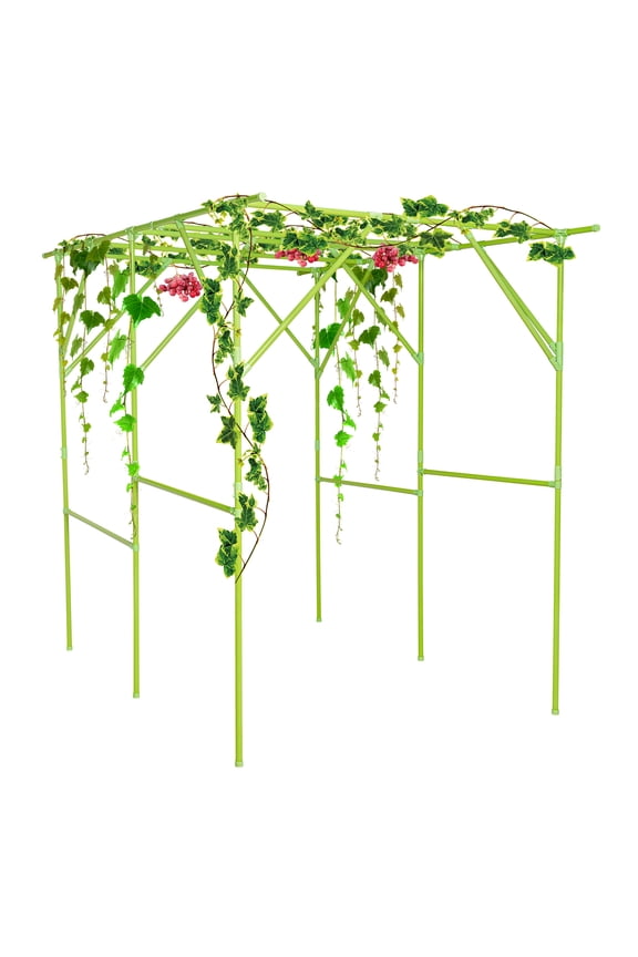 Grape Vine Trelli Metal Plant Support Rack Trellises Garden Trellis for Climbing Plants Vegetables Fruits 4.92*6.56 ft
