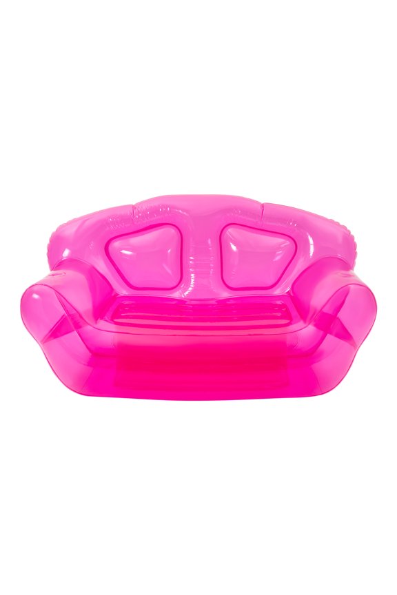 Inflatable Sofa Portable Double Person Sofa PVC Blow Up Couch 180-200kg Load-capacity