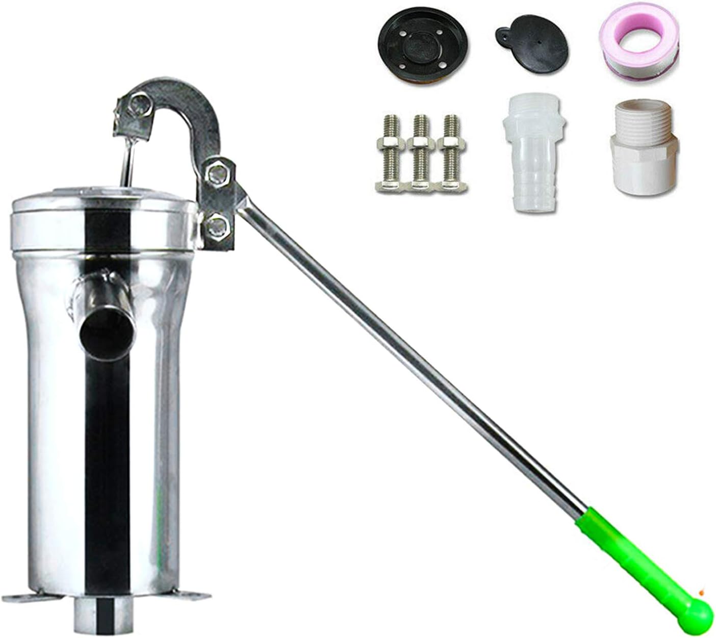 TBVECHI Suction Pump, Stainless Steel Manual Water Jet Pump Manual ...