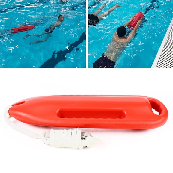 TBVECHI Water Life Saving Lifeguard Rescue Can Floating Buoy Tube Swimming Rescue Buoy 3 Handles Non-deforming