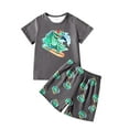 thumbnail image 1 of TBWNWG 4t Boys Pajamas,Boys Sleeve Top and Shorts,2 Piece Pajama Set,Size 7-8 Years, 1 of 9