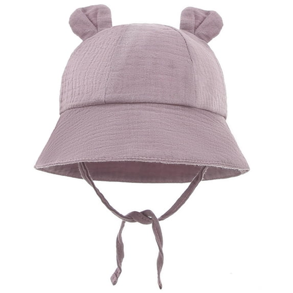 TBWNWG Adjustable Baby Sun Hat with UPF 50+ for Toddler Outdoor Beach Playground Summer Lightweight Breathable Fisherman Cap,Sizes 3-12 Months