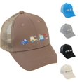 thumbnail image 1 of TBWNWG Adorable Kids Baseball Cap Cartoon Car Print Sun Mesh Adjustable Toddler Hat for Boys Girls Outdoor Play,Size 2-8 Years, 1 of 4