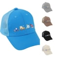 thumbnail image 1 of TBWNWG Adorable Kids Baseball Cap Cartoon Car Print Sun Mesh Adjustable Toddler Hat for Boys Girls Outdoor Play,Sizes 2-8 Years, 1 of 4