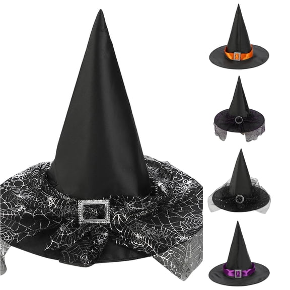 TBWNWG Adorable Kids Hats Caps Decorative Props Adult Halloween Cosplay Headdress Witch Children Baseball Party,Size One Size