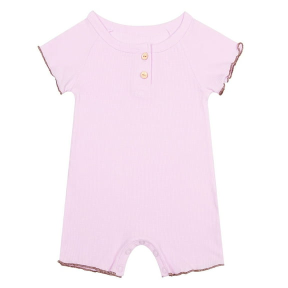 TBWNWG Baby Boy Outfits,Baby Girls Bodysuits Soft Short Sleeve Romper Casual Outfit,Sizes 9-12 Months